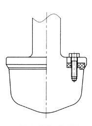 氣動(dòng)單座調(diào)節(jié)閥低溫型內(nèi)部結(jié)構(gòu)圖